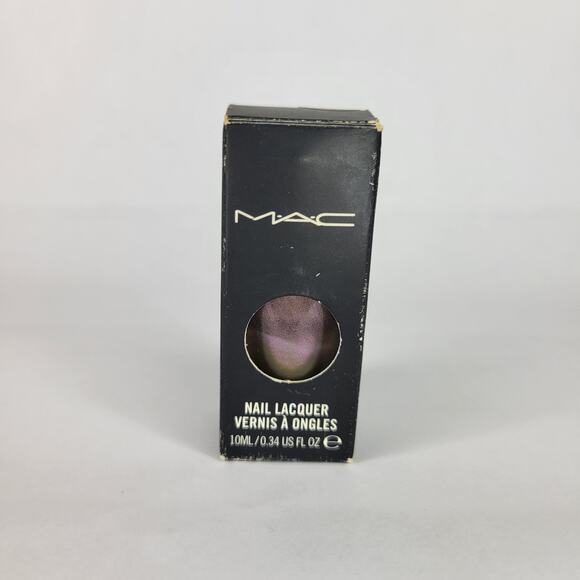 MAC Nail Lacquer "Toast of the Town" Glitter Holographic Rainbow Shimmer - Picture 2 of 9